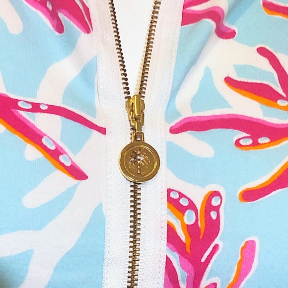 Lilly Pulitzer RARE Underwater Escape Popover - Picture 4 of 8